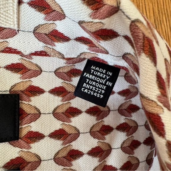 Ted Baker Mens Medium Braemar Relaxed Fit Printed Short Sleeve Shirt - Picture 6 of 10